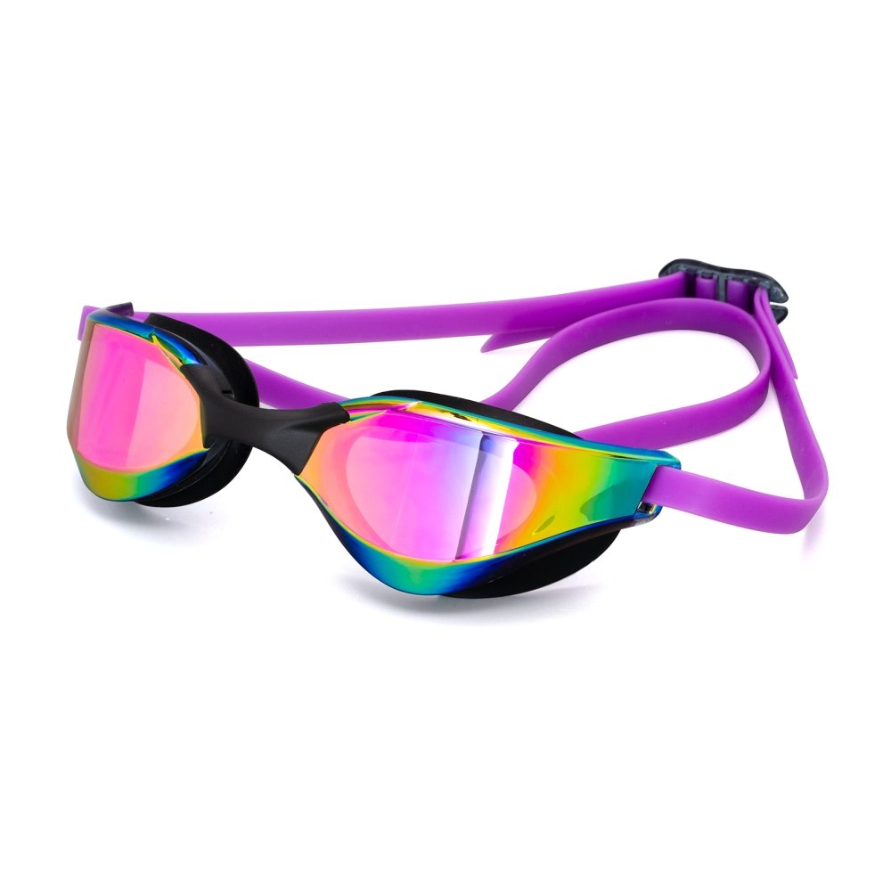 Adult anti-fog swimming goggles for racing and training - 图片 2